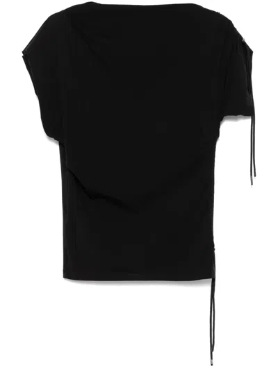 Juunj Short-sleeved Top In Black