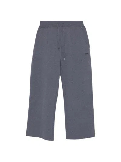 Juunj Side-stripe Track Pants In Gray