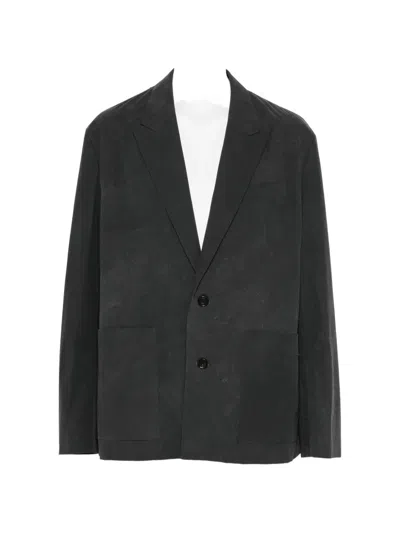 Juunj Single-breasted Blazer In Black