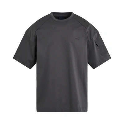 Juunj Sleeve Pocket T-shirt In Gray