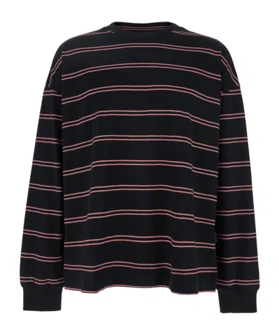 JUUNJ STRIPE PATTERN T-SHIRT