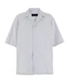 Juunj Striped Pattern Shirt In White