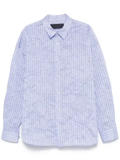 Juunj Striped Shirt In Blue