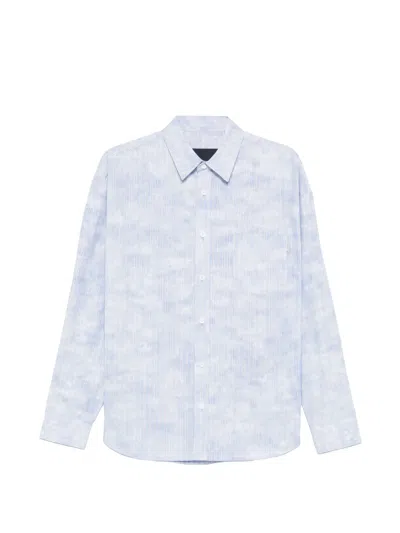 Juunj Striped Shirt In Blue