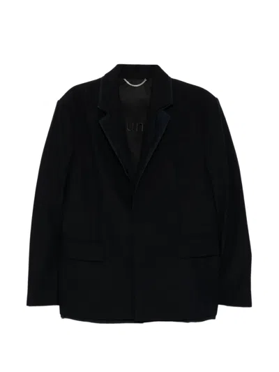 Juunj Summer Wool Layered Blazer In Blue
