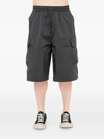 Juunj Textured Cargo Shorts In Multi