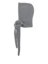 Juunj Tie-detail Beanie In Gray