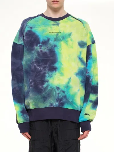 Juunj Tie Dye Sweatshirt In Multi