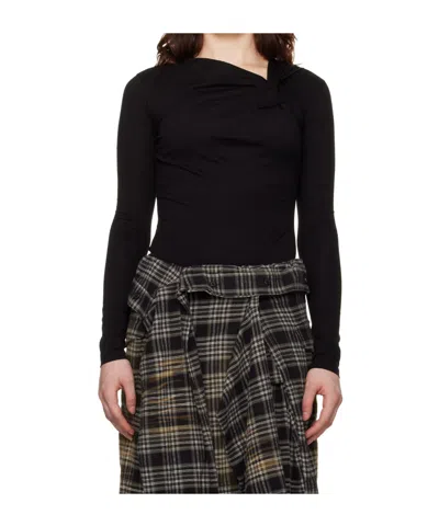 JUUNJ TWIST LONG SLEEVE T-SHIRT