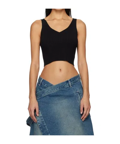 JUUNJ V-NECK KNITTED VEST