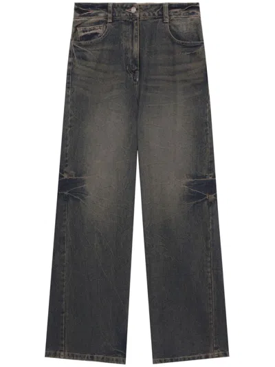 Juunj Washed Effect Jeans In Blue