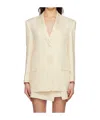 Juunj Off-white Carryover Blazer In Neutral