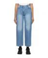 Juunj Wide-leg Denim Trousers In Blue