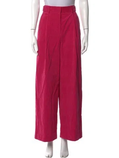 Pre-owned Juunj Wide Leg Pants In Pink