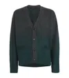 Juunj Juun. J Wool-mohair Gradient Cardigan In Green