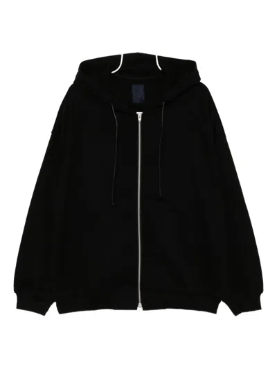 Juunj Juun.j X Brandlised Zip-up Hoodie In Black