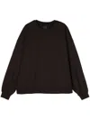 Juunj X Charles Wilkin The Never Are Meant To Be Graphic Sweatshirt In Brown