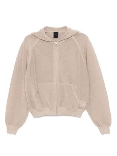 Juunj Zip-up Hoodie In Neutral
