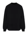 Juunj Zipped-side Cotton T-shirt In Black