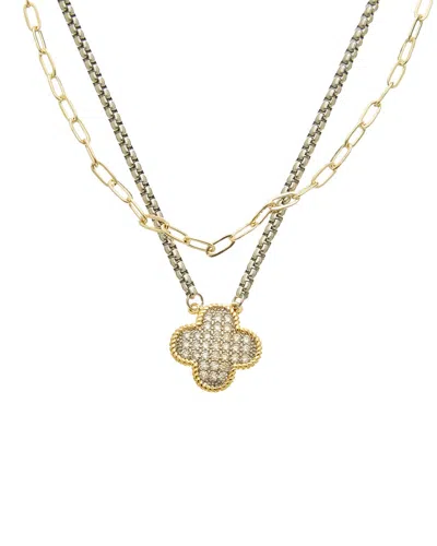 Juvell 18k Cz Necklace