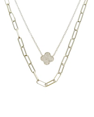 Juvell 18k Cz Necklace