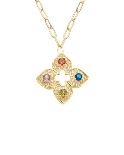 Juvell 18k Cz Necklace