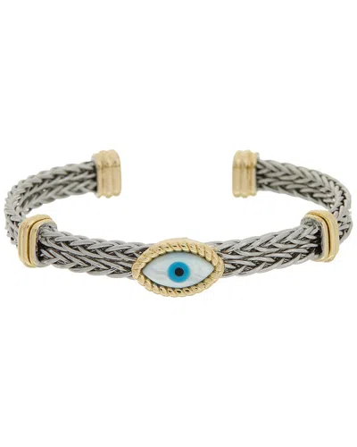 Juvell 18k Plated Bangle Bracelet In Metallic