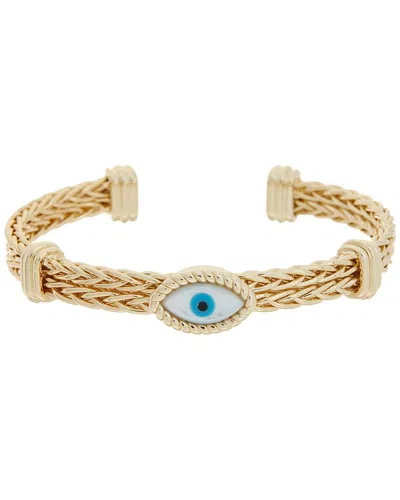 Juvell 18k Plated Bangle Bracelet In Neutral