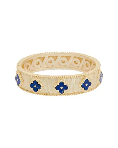 Juvell 18k Plated Bangle Bracelet In Multi