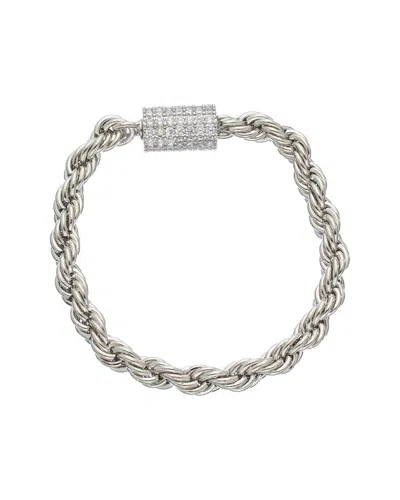 Juvell 18k Plated Bangle Bracelet In Metallic