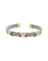 Juvell 18k Plated Bangle Bracelet