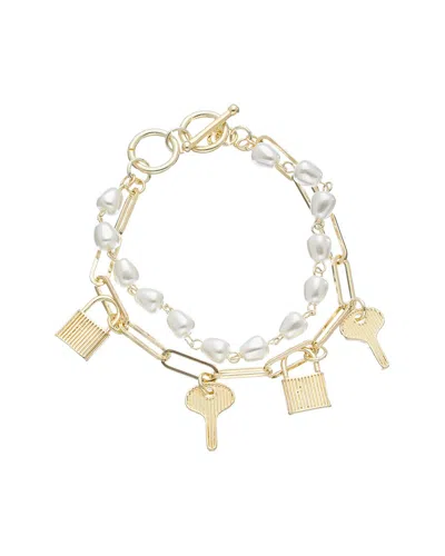 Juvell 18k Plated Bangle Bracelet