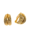 JUVELL JUVELL 18K PLATED CLIP EARRINGS