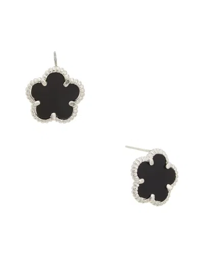 Juvell Onyx Stud Earrings In Black
