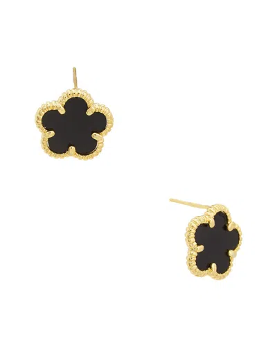 JUVELL JUVELL 18K PLATED CLOVER EARRING