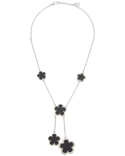 Juvell 18k Plated Clover Necklace