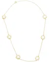 Juvell 18k Plated Clover Necklace