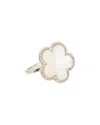 Juvell 18k Plated Clover Ring