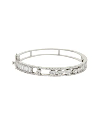 Juvell 18k Plated Cz Bangle Bracelet
