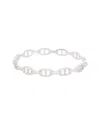 Juvell 18k Plated Cz Bangle Bracelet