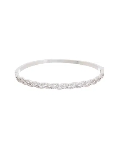 Juvell 18k Plated Cz Bangle Bracelet