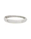 Juvell 18k Plated Cz Bangle Bracelet