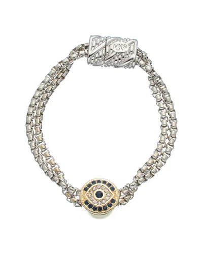 Juvell 18k Plated Cz Bangle Bracelet