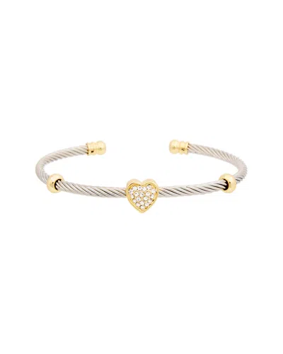 Juvell 18k Plated Cz Cuff