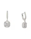 Juvell 18k Plated Diamond Cz Drop Earrings
