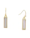 Juvell Mother-of-pearl Bar Drop Earrings