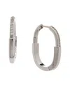Juvell 18k Plated Cz Huggie Earrings