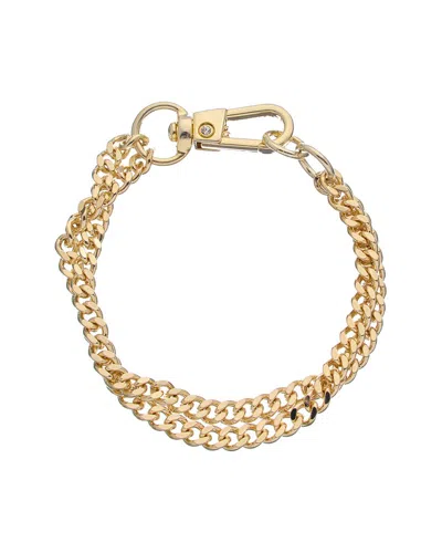 Juvell 18k Plated Cz Link Bracelet
