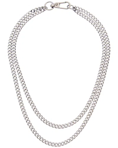 JUVELL JUVELL 18K PLATED CZ LINK NECKLACE