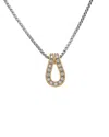 Juvell 18k Plated Cz Necklace